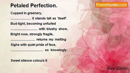 Fay Slimm - Petaled Perfection.