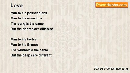 Ravi Panamanna - Love