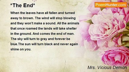 Mrs. Vicious Demon - *The End*