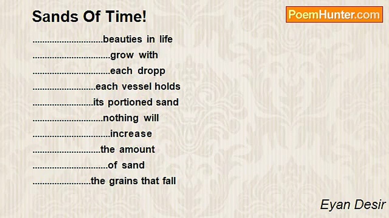 Eyan Desir - Sands Of Time!