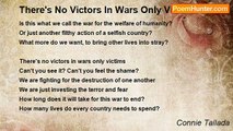 Connie Tallada - There's No Victors In Wars Only Victims