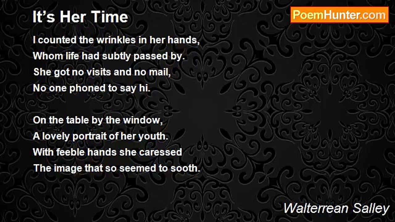 Walterrean Salley - It’s Her Time