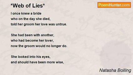 Natasha Bolling - *Web of Lies*