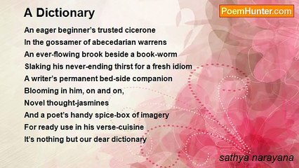 sathya narayana - A Dictionary