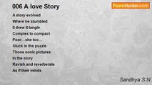 Sandhya S.N - 006 A love Story