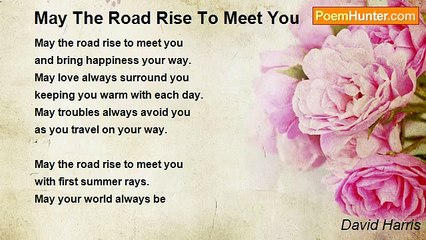 David Harris - May The Road Rise To Meet You