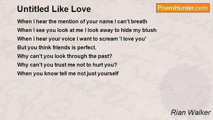 Rian Walker - Untitled Like Love