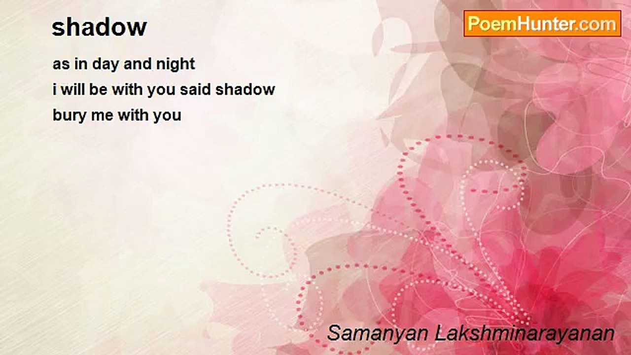 Samanyan Lakshminarayanan - shadow