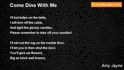 Amy Jayne - Come Dine With Me