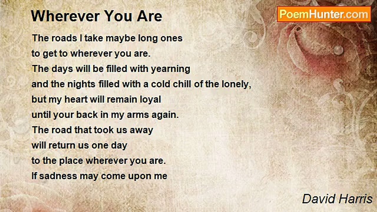 David Harris - Wherever You Are