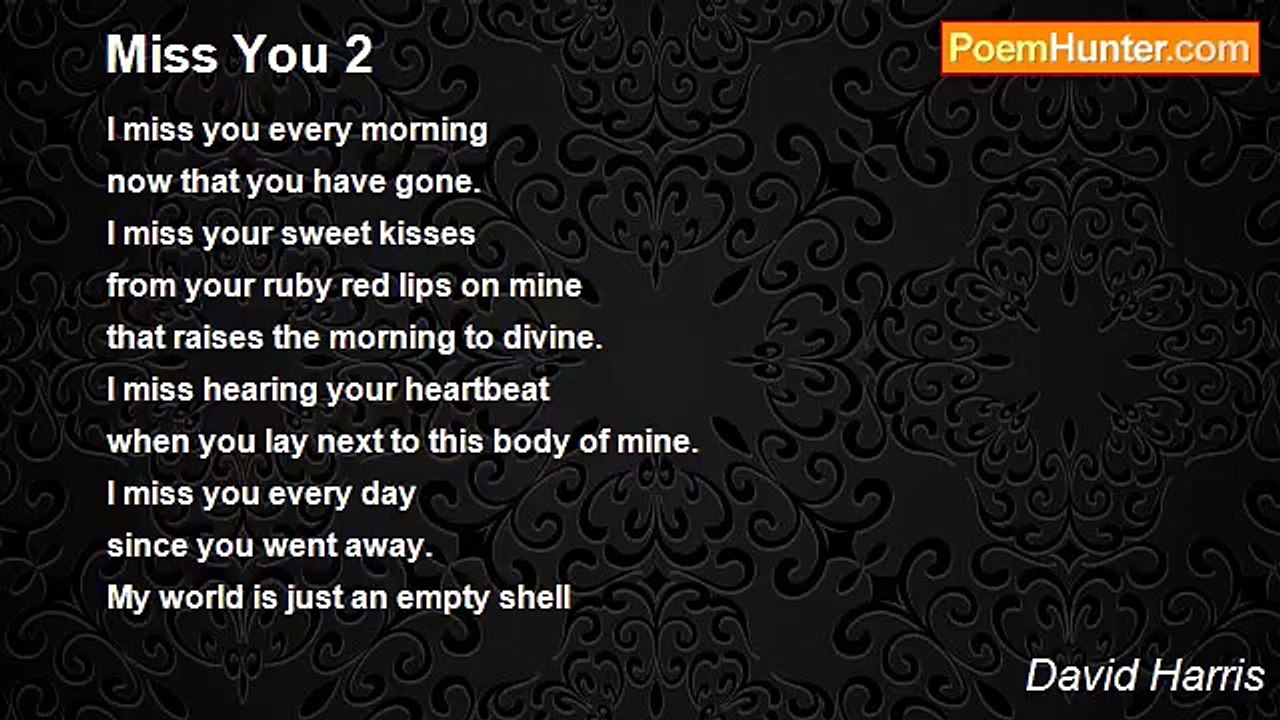 David Harris - Miss You 2