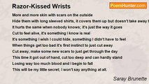 Saray Brunette - Razor-Kissed Wrists