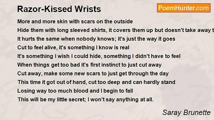 Saray Brunette - Razor-Kissed Wrists