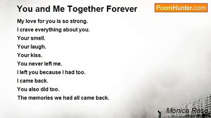 Monica Rose - You and Me Together Forever