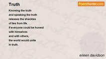 eileen davidson - Truth