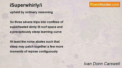 Ivan Donn Carswell - iSuperwhirly/i