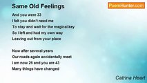 Catrina Heart - Same Old Feelings