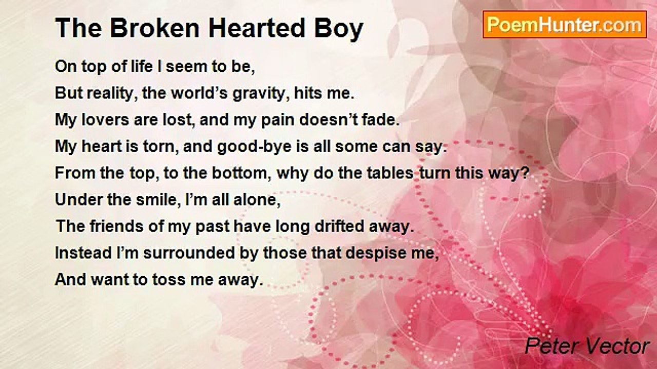 Peter Vector - The Broken Hearted Boy