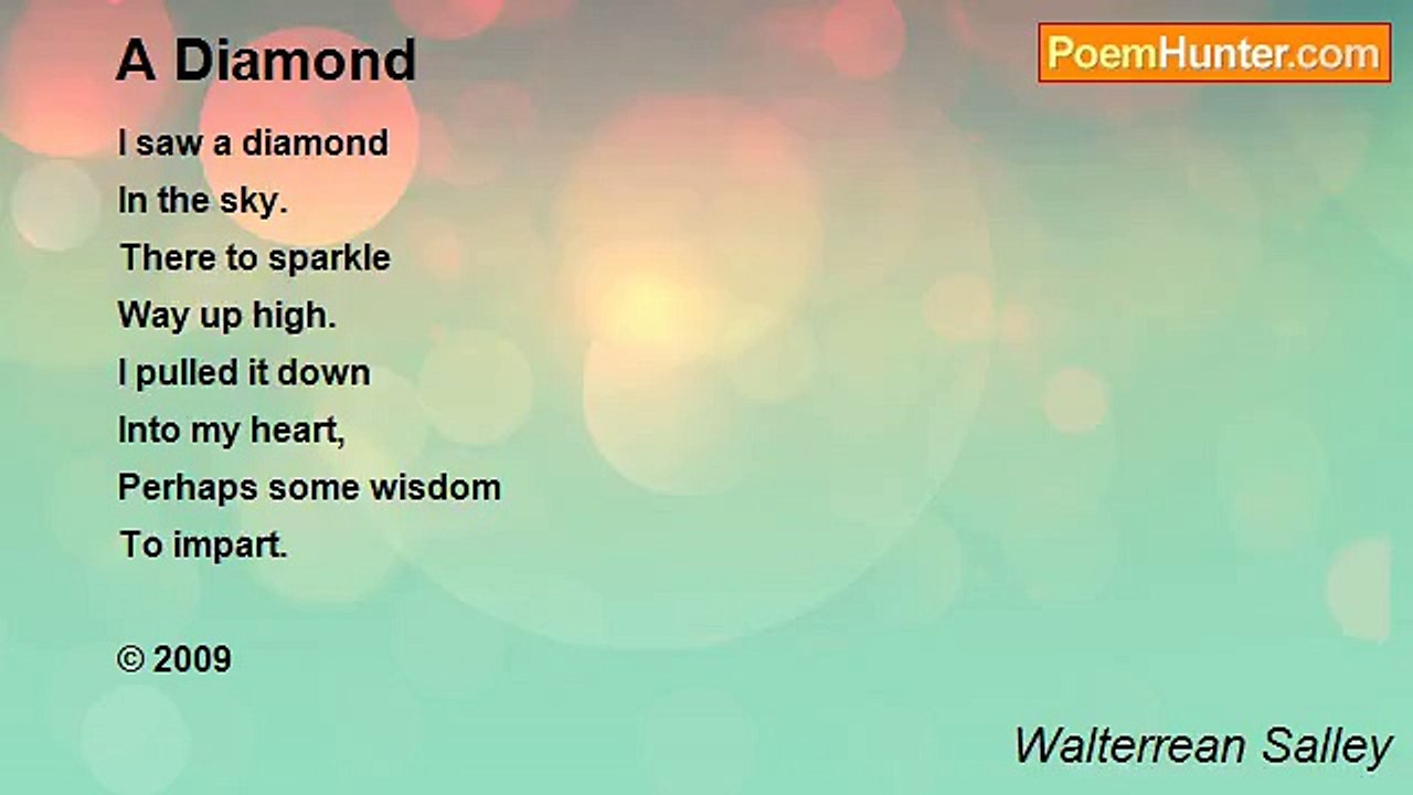 Walterrean Salley - A Diamond
