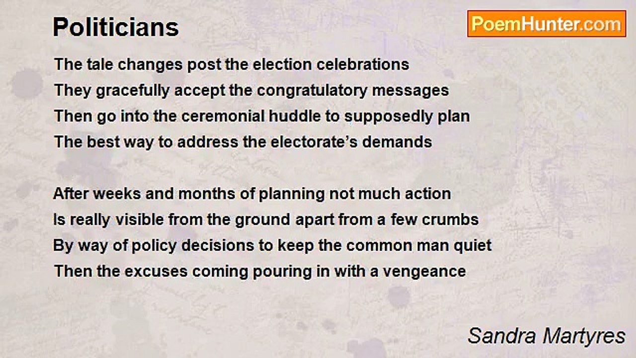 Sandra Martyres - Politicians