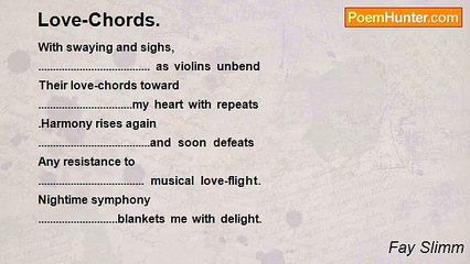 Fay Slimm - Love-Chords.