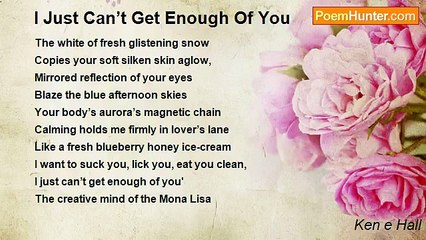 Ken e Hall - I Just Can’t Get Enough Of You