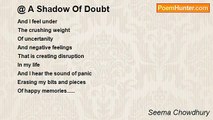 Seema Chowdhury - A Shadow Of Doubt