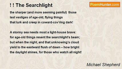 Michael Shepherd - ! ! The Searchlight