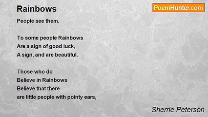 Sherrie Peterson - Rainbows