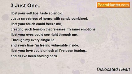 Dislocated Heart - 3 Just One..