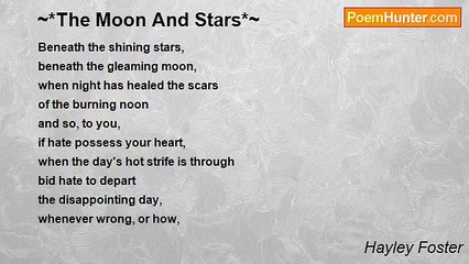 Hayley Foster - ~*The Moon And Stars*~