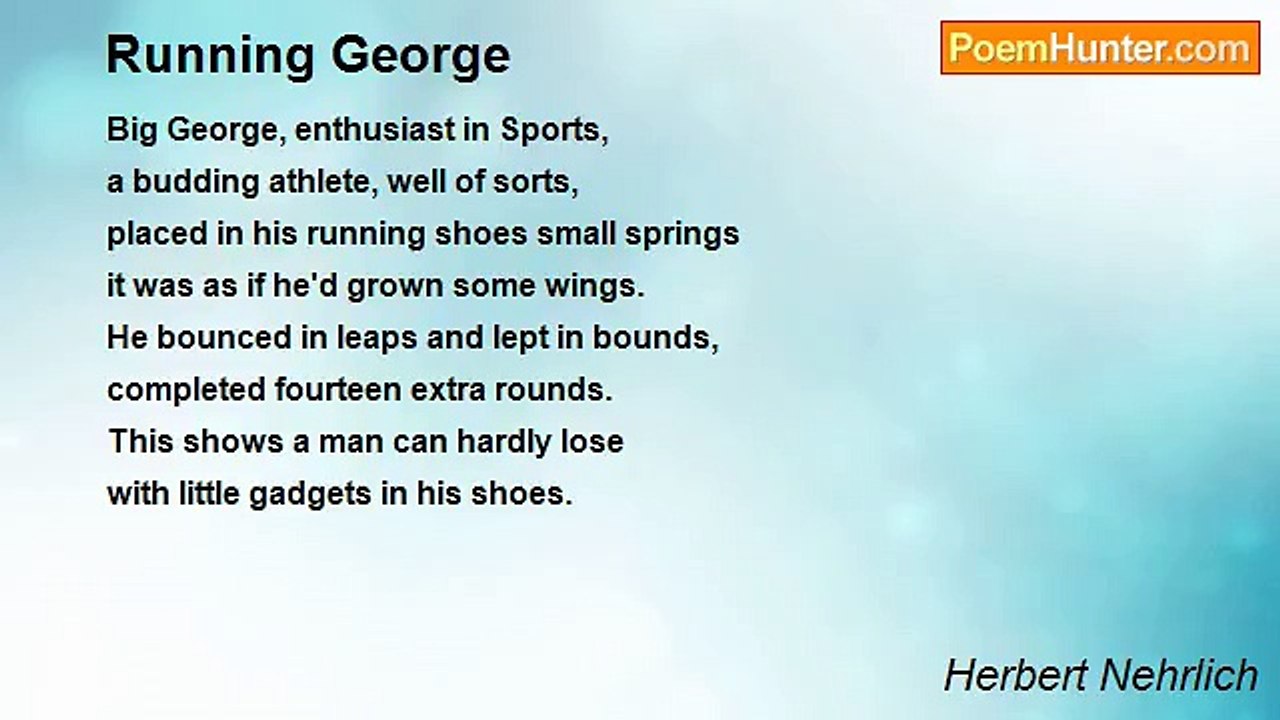 Herbert Nehrlich - Running George