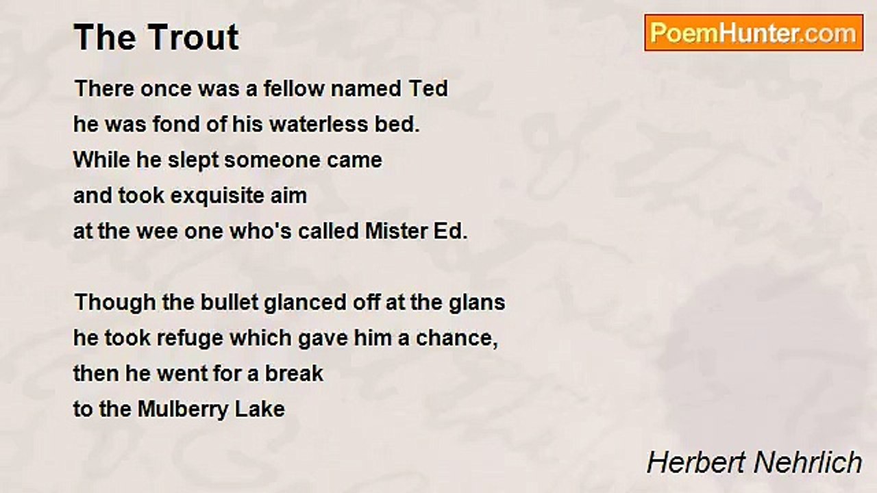 Herbert Nehrlich - The Trout