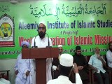 Amjad Saqlavi speech against Qadianism at Aleemiya Institute of Islamic Studies  2014 ( Khatme nabowat Conference ) Part 3 (1)