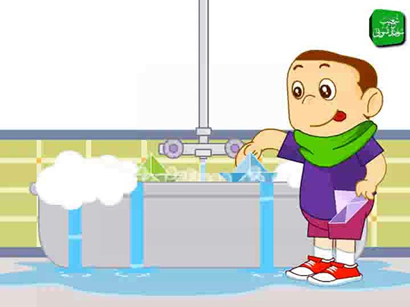 ⁣Wasting Water (Educational Urdu Cartoon)