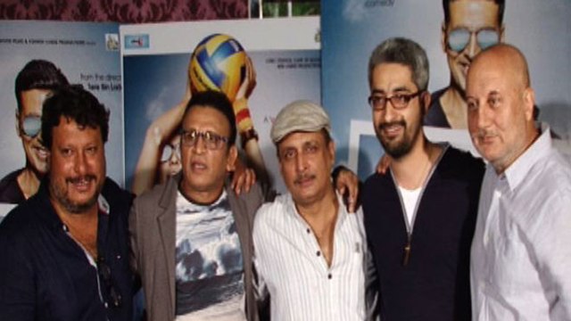 Anupam Kher, Annu Kapoor And Piyush Mishra Promotes Shaukeens