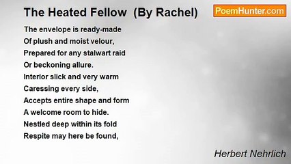 Herbert Nehrlich - The Heated Fellow  (By Rachel)