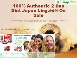 2 day diet japan lingzhi