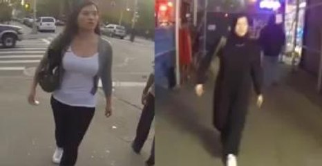 Amerika Sokaklarında Tesettür Farkı