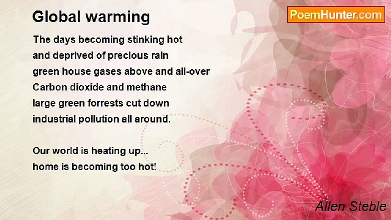 Allen Steble - Global warming
