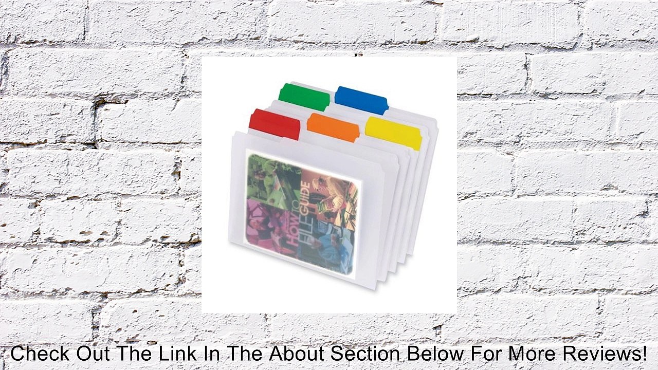Pendaflex 75730, Easy View File Folder, Letter Size, Assorted Colors, 12 Pack Review