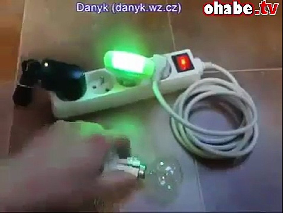Bedava elektrik. Evde deneye bilirsiniz..