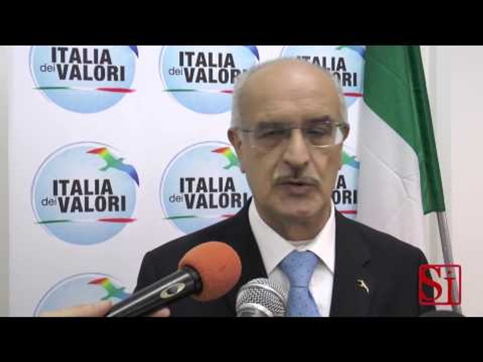 Napoli - L'Idv chiede a Franceschini l'Esercito agli scavi di Pompei -1- (07.11.14)