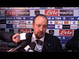 Napoli-Young Boys 3-0 - Intervista a Benitez -1- (06.11.14)