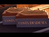 Napoli - ''Costa Diadema'', il primo scalo alla Stazione Marittima -2- (07.11.14)