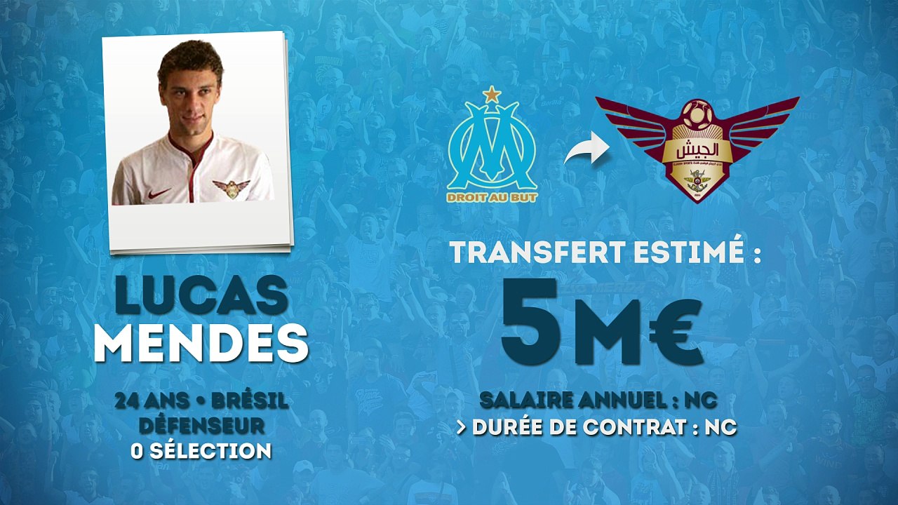 Officiel : Lucas Mendes s'engage avec El Jaish !