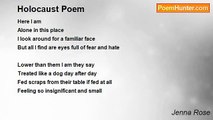 Jenna Rose - Holocaust Poem