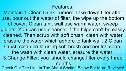 Sanven Water Distiller Lightweight and Compact Enough to Travel with Easy to Operate No Installation Required