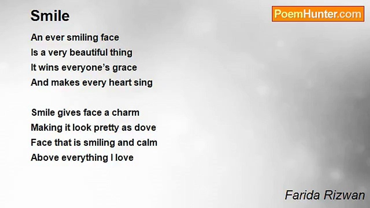 Farida Rizwan - Smile