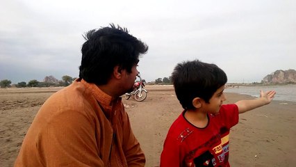 River Chenab After the flood 14 Oct 2014